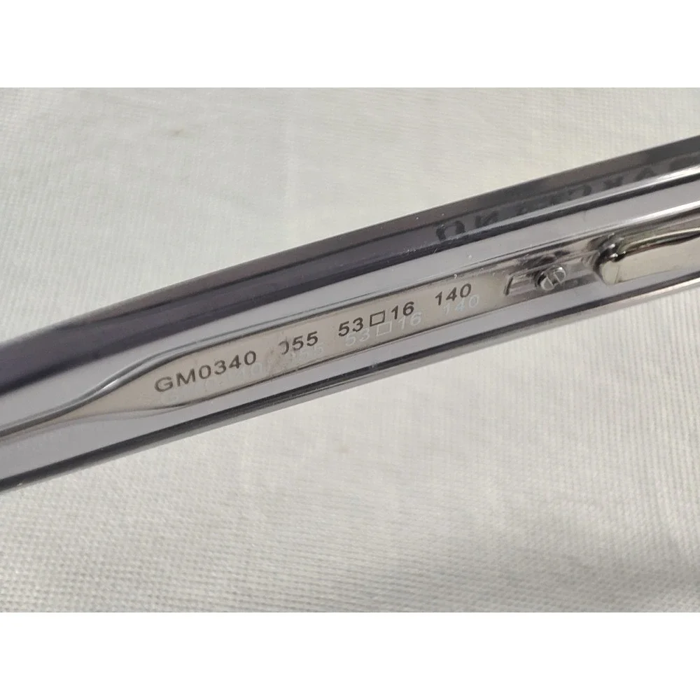 Marciano GM0340 055 Blue Grey Marbled Eyeglasses Frames Women‎ 53-16-140